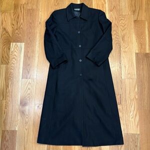 Women’s Full Length Harve Bernard Wool Blend Coat, Size 10P